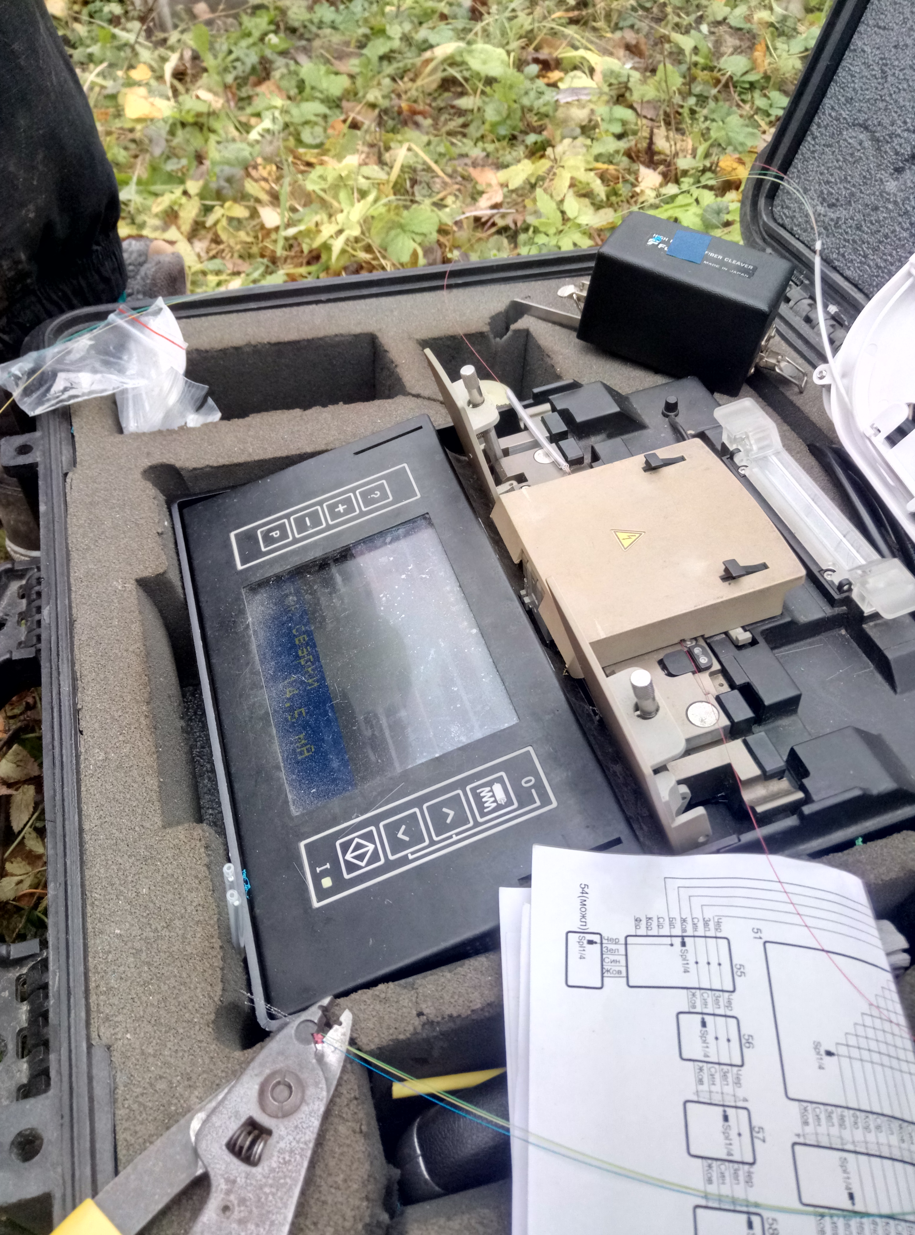 Зварювання оптоволокна