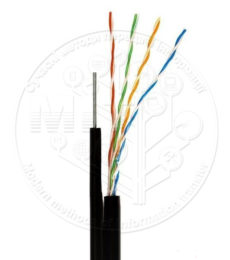 Ethernet кабель DCG UTP CAT5E 4P 0,50 мм CCA зовнішній самонесучий