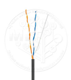 Ethernet кабель Step4Net UTP CAT 5 2P 0,51мм CCA зовнішній