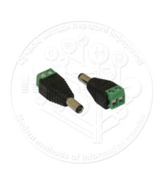 Zinc DC male connector