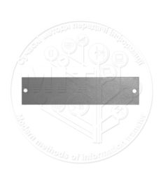 Лицьова панель-заглушка