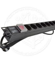 Блок мережевих розеток PDU19-8E-LS