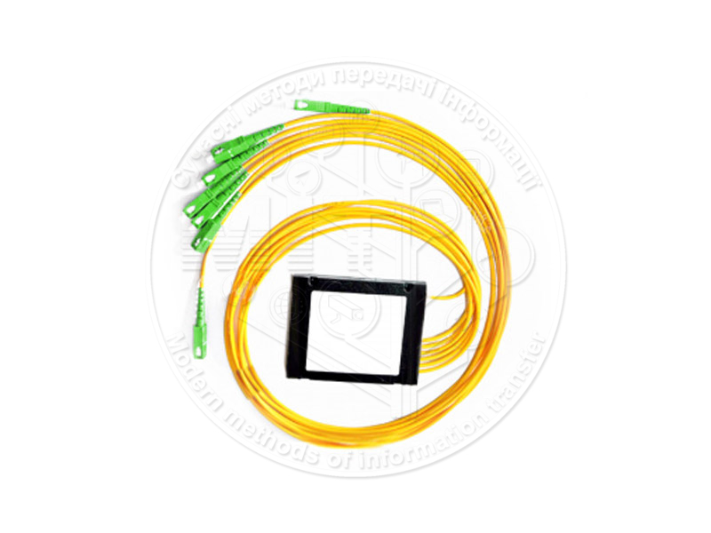 Зварні оптичні подільники FBT 1x6 APC Зварні оптичні подільники FBT 1x6 APC