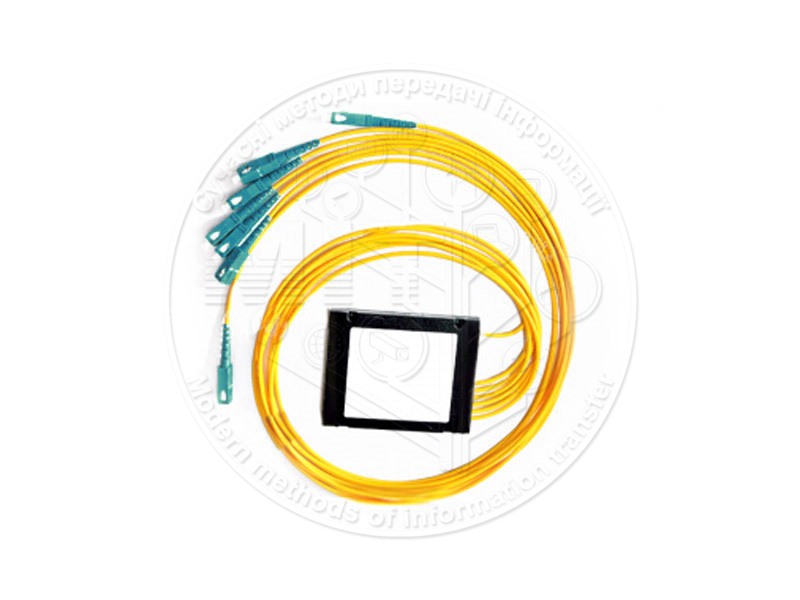 Зварні оптичні подільники FBT 1x6 APC Зварні оптичні подільники FBT 1x6 UPC