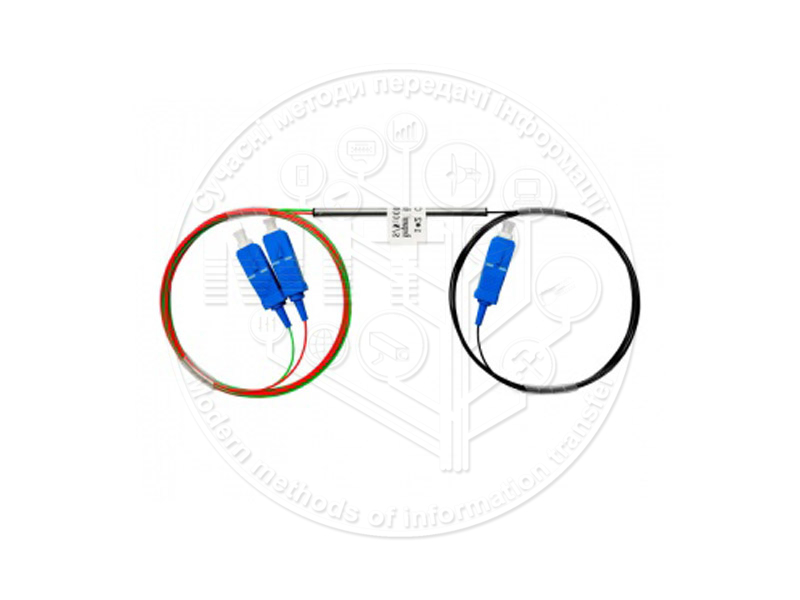 Зварні оптичні подільники FBT 1×2 UPC Зварні оптичні подільники FBT 1×2 UPC