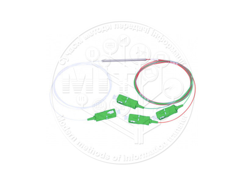 Зварні оптичні подільники FBT 1×3 APC Зварні оптичні подільники FBT 1×3 APC