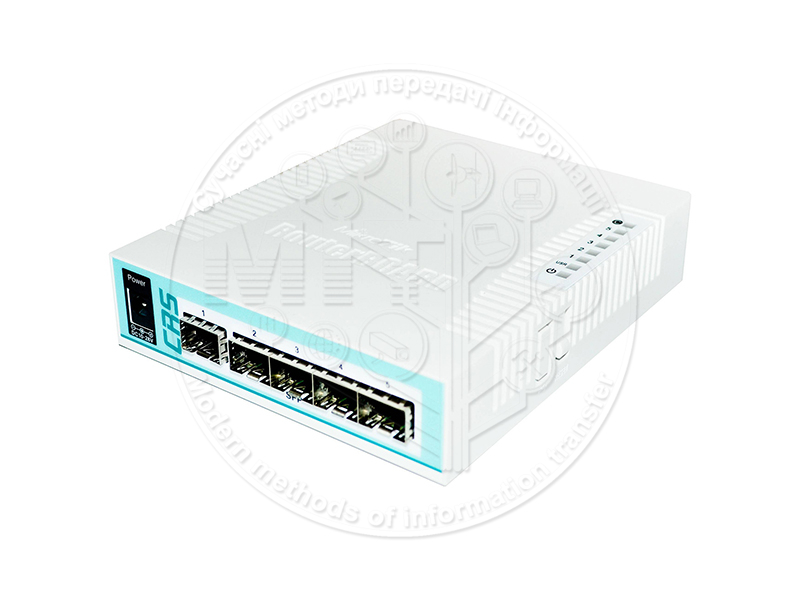 Комутатор MikroTik CRS106-1C-5S Комутатор MikroTik CRS106-1C-5S