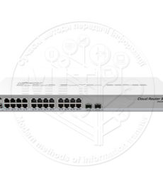Комутатор MikroTik CRS326-24G-2S+RM
