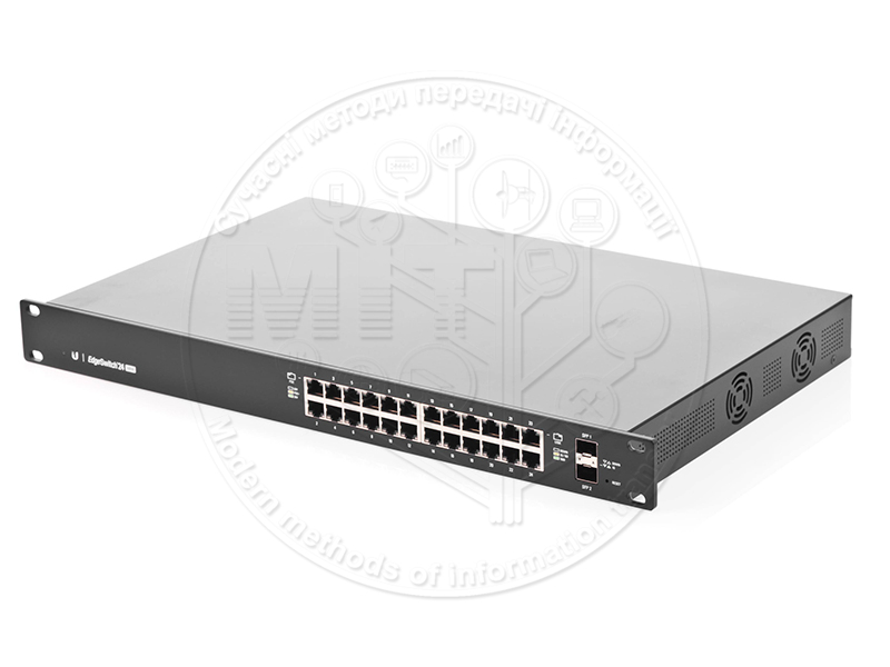 Комутатор Ubiquiti EdgeSwitch 24-500W ES-24-500W Комутатор Ubiquiti EdgeSwitch 24-500W ES-24-500W