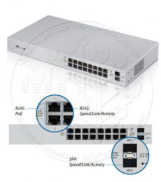 Комутатор Ubiquiti UniFi Switch 16-150W US-16-150W
