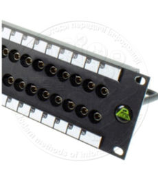 Патч-панель для аналогових і цифрових SD SDI сигналів