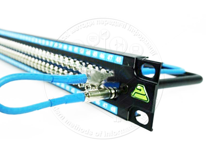 Патч-панель для комутації відеосиг Патч-панель для комутації відеосигналів 3G-SDI BNC