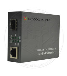 1000Base-TX SFP медіаконвертор із зовнішнім БЖ