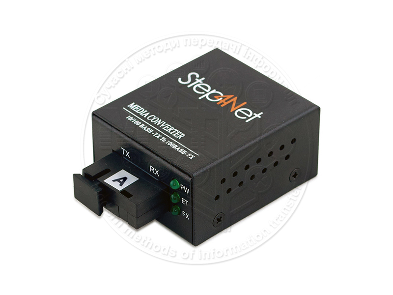 Медіаконвертери Step4Net MCm-Q-0,1-1SM-1310nm-20 Медіаконвертери Step4Net MCm-Q-0,1-1SM-1310nm-20