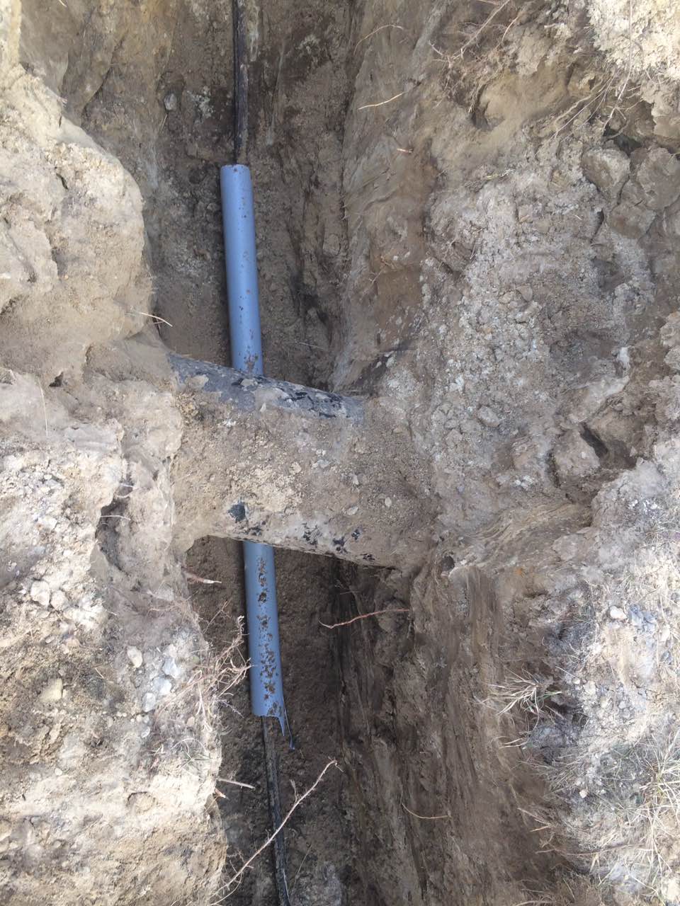 Прокладання кабеля в землі