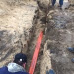 Прокладання кабеля в землі