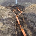 Прокладання кабеля в землі