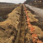 Прокладання кабеля в землі