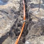 Прокладання кабеля в землі