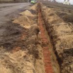 Прокладання кабеля в землі